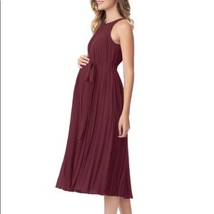 Mulberry Azazie Joanna Sleeveless Maternity Dress